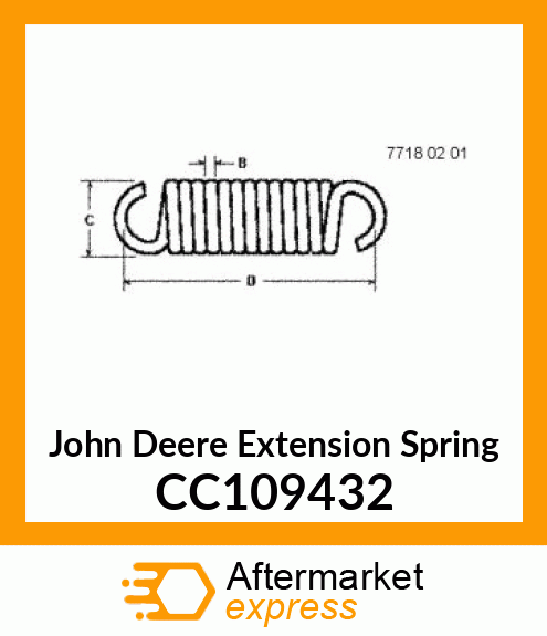 Extension Spring CC109432