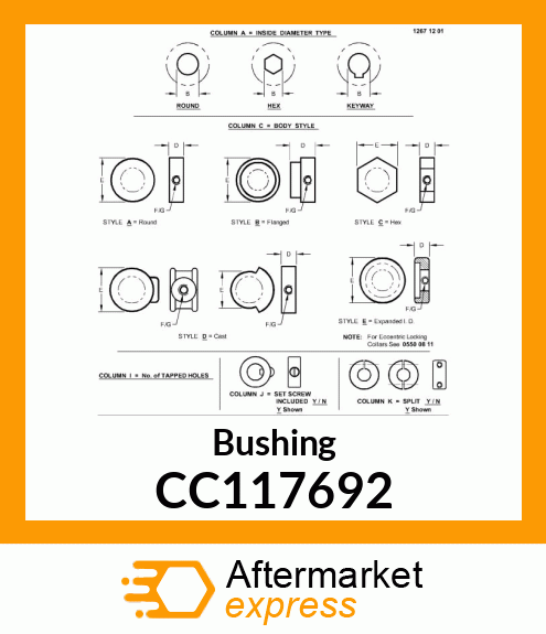 Bushing CC117692