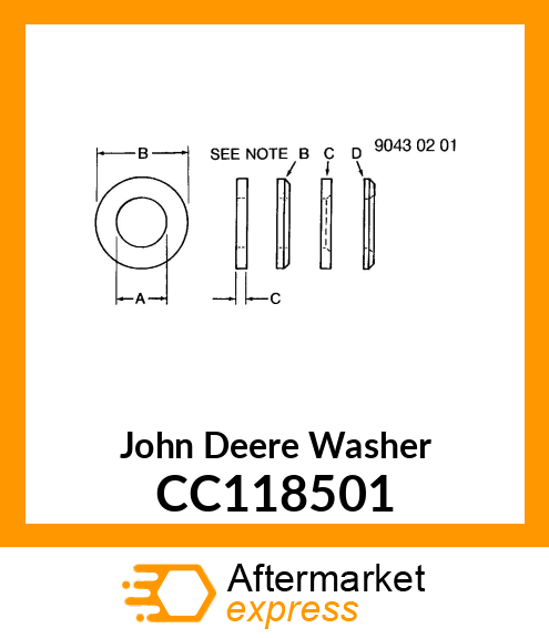 Washer CC118501