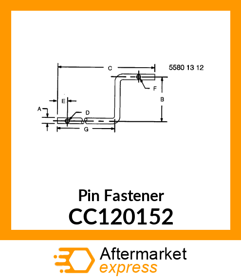 Pin Fastener CC120152