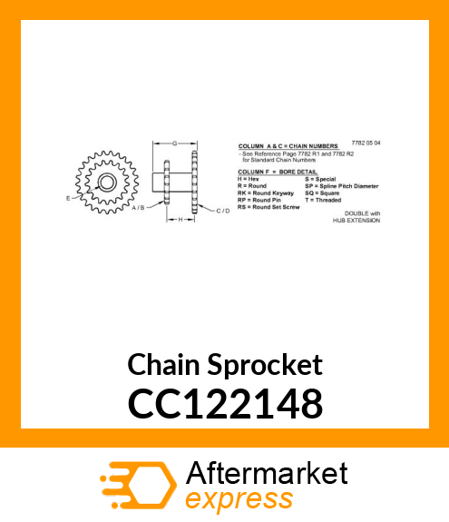 Chain Sprocket CC122148