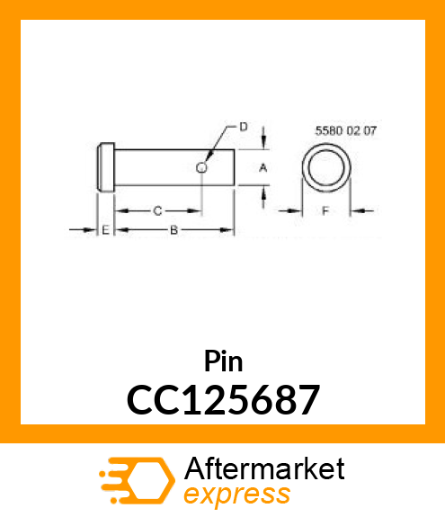 Pin CC125687