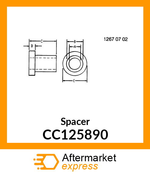 Spacer CC125890