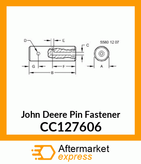 Pin Fastener CC127606