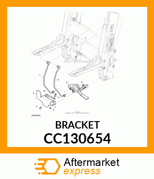 BRACKET 3RD F CC130654