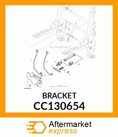 BRACKET 3RD F CC130654