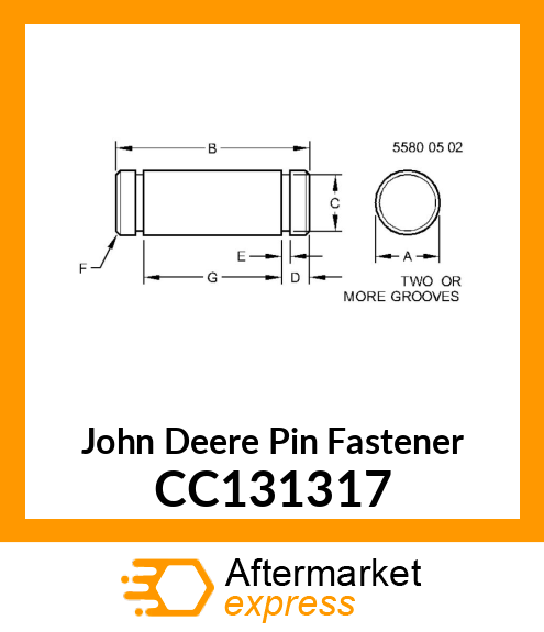 Pin Fastener CC131317