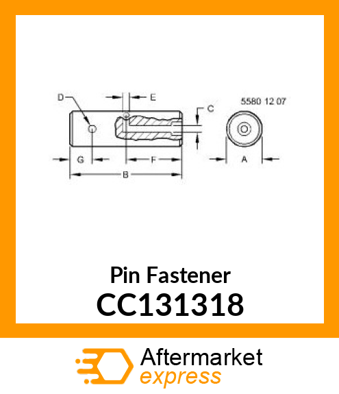 Pin Fastener CC131318