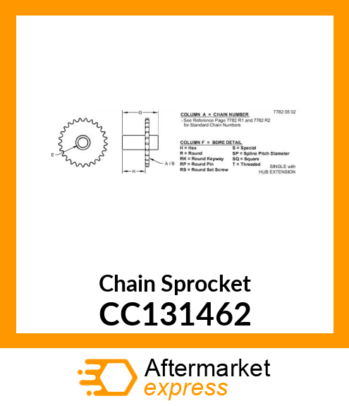 Chain Sprocket CC131462