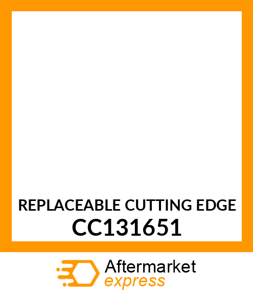 REPLACEABLE CUTTING EDGE CC131651