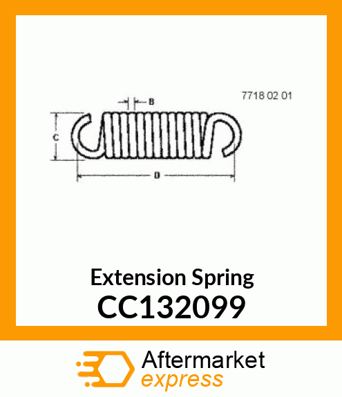 Extension Spring CC132099