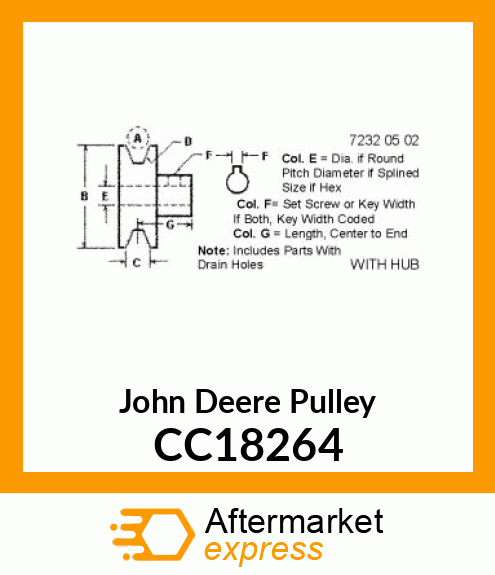 Pulley CC18264