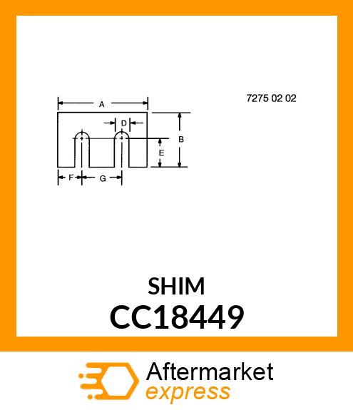 Shim CC18449
