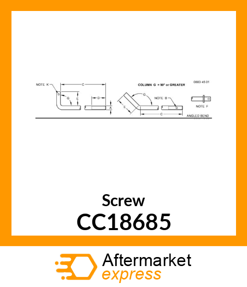 Screw CC18685