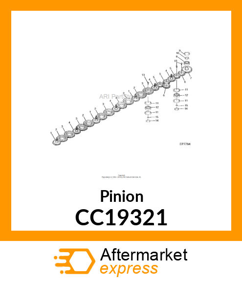 Pinion CC19321