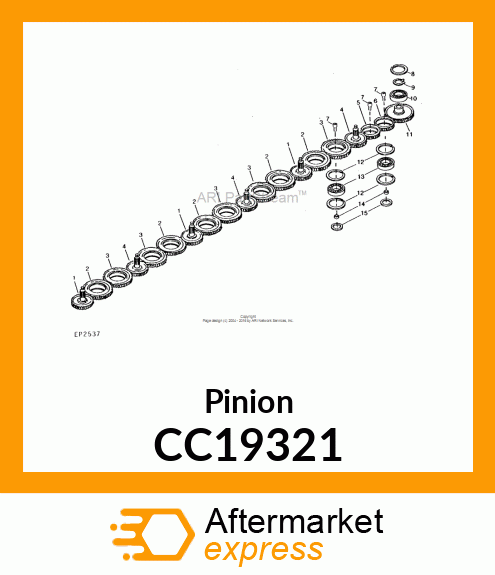 Pinion CC19321