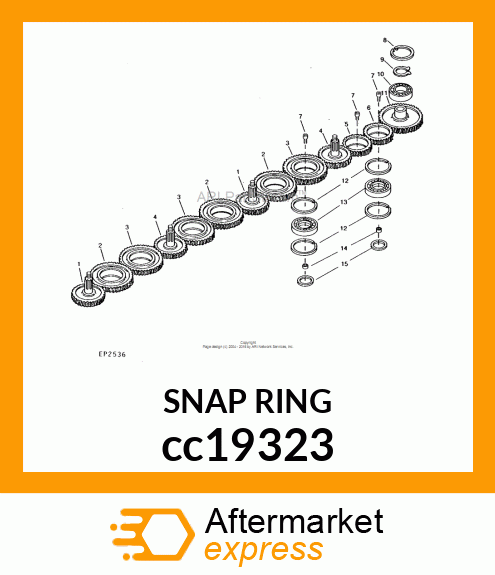 RING, INTERNAL SNAP cc19323