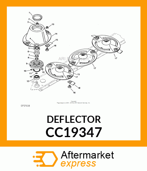 Deflector CC19347