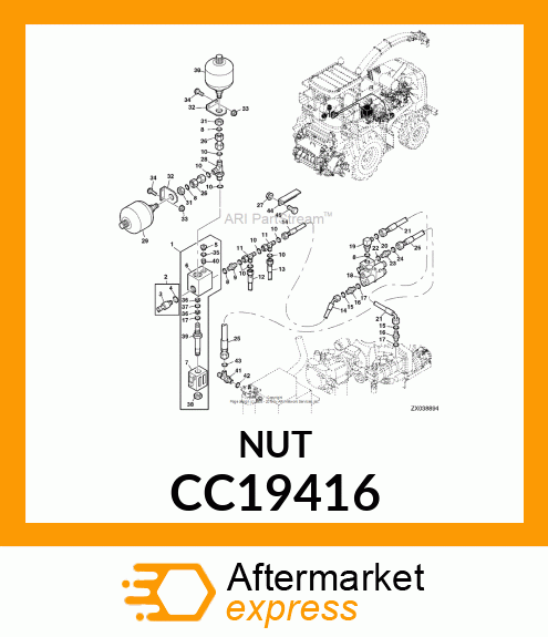 Nut CC19416