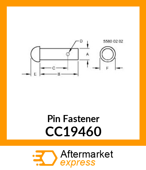 Pin Fastener CC19460