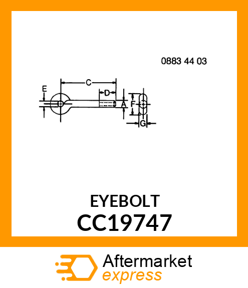 Eyebolt CC19747