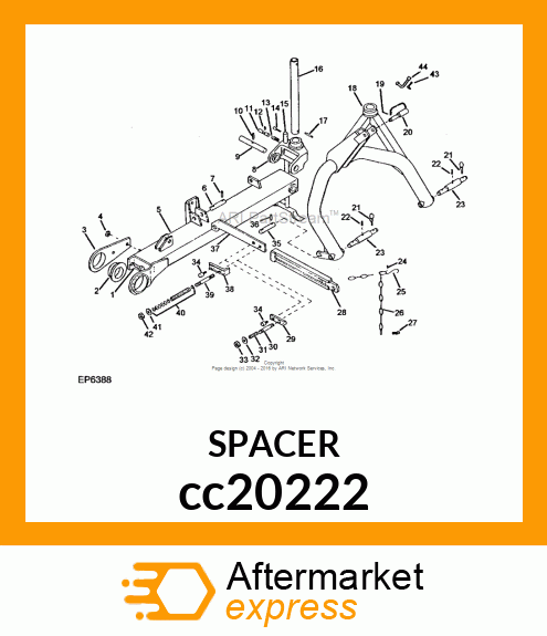 Spacer cc20222