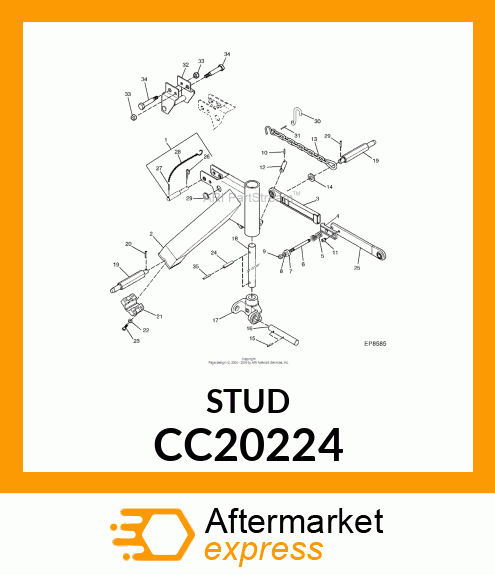 Stud CC20224