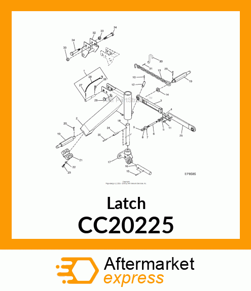 Latch CC20225