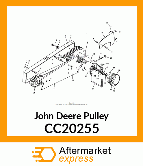Pulley CC20255