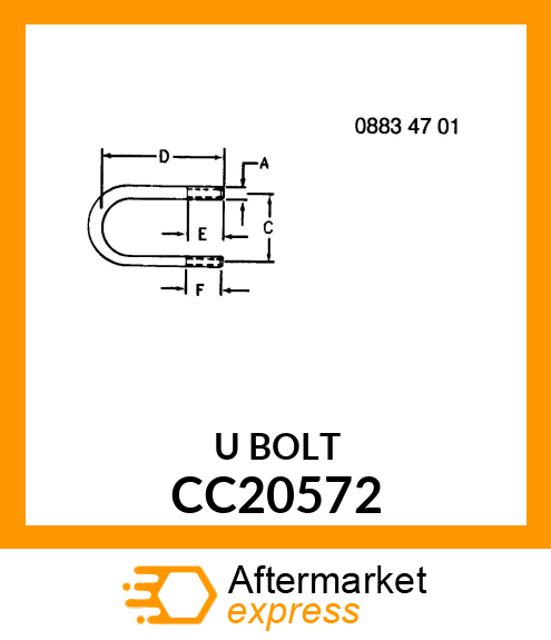 U-Bolt CC20572