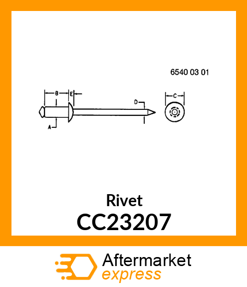 Rivet CC23207