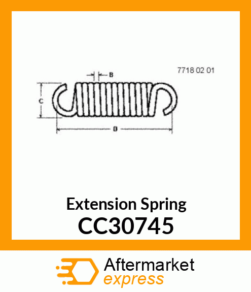 Extension Spring CC30745