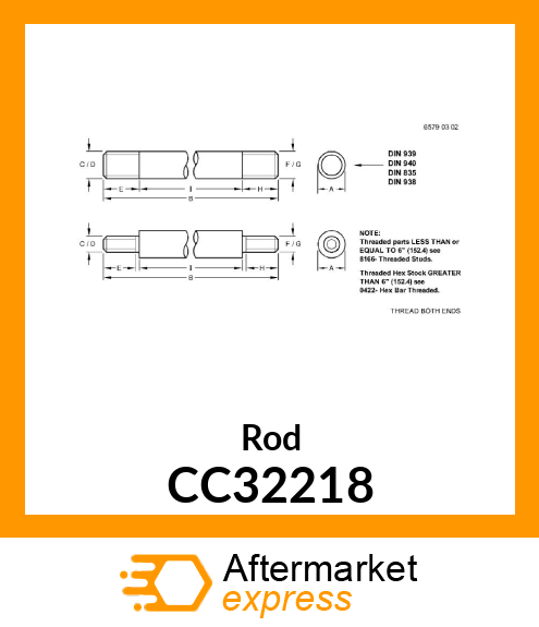 Rod CC32218