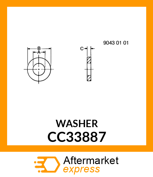 WASHER CC33887