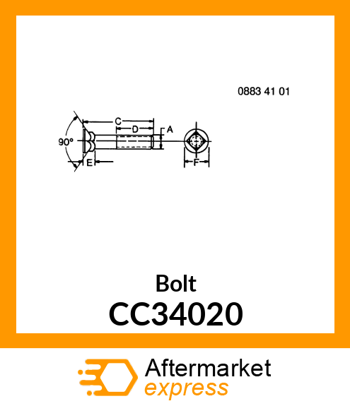 Bolt CC34020