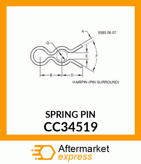 Spring Pin CC34519