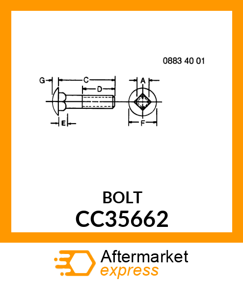 Bolt CC35662
