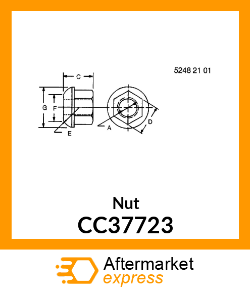 Nut CC37723