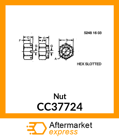 Nut CC37724
