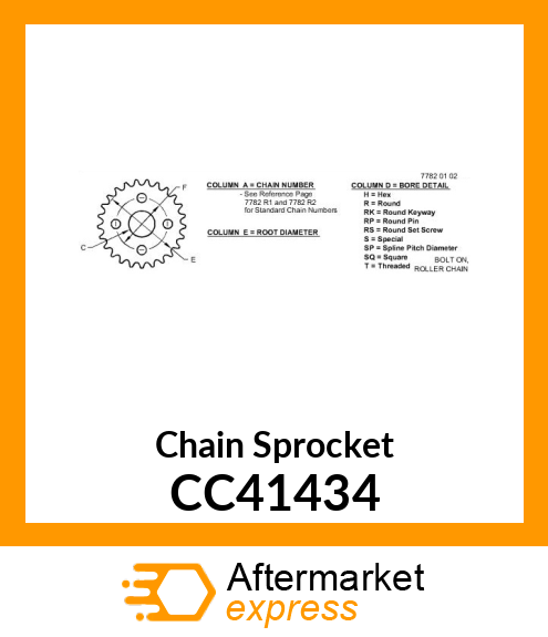 Chain Sprocket CC41434