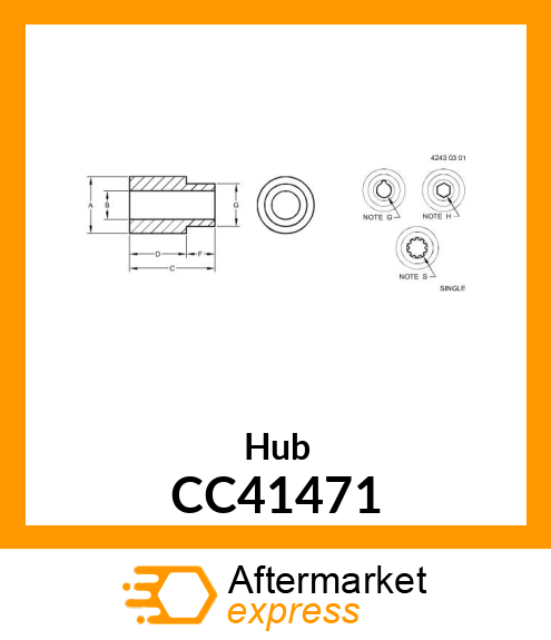 Hub CC41471