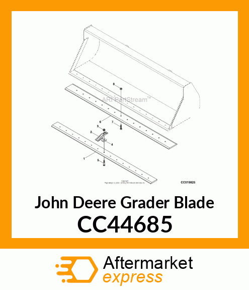 Grader Blade CC44685