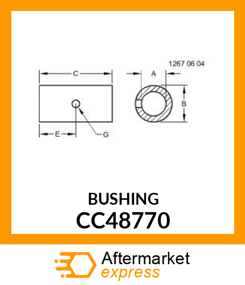 Bushing CC48770