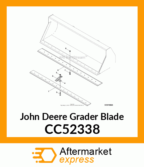 Grader Blade CC52338