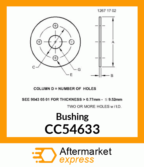 Bushing CC54633