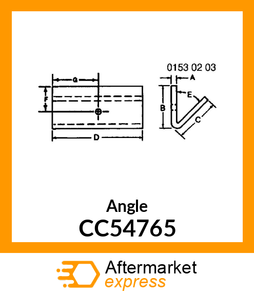 Angle CC54765