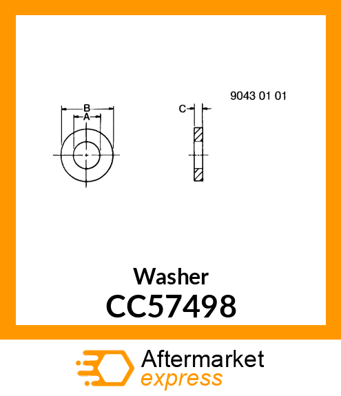 Washer CC57498