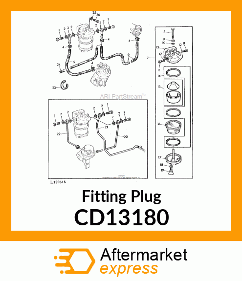 Fitting Plug CD13180