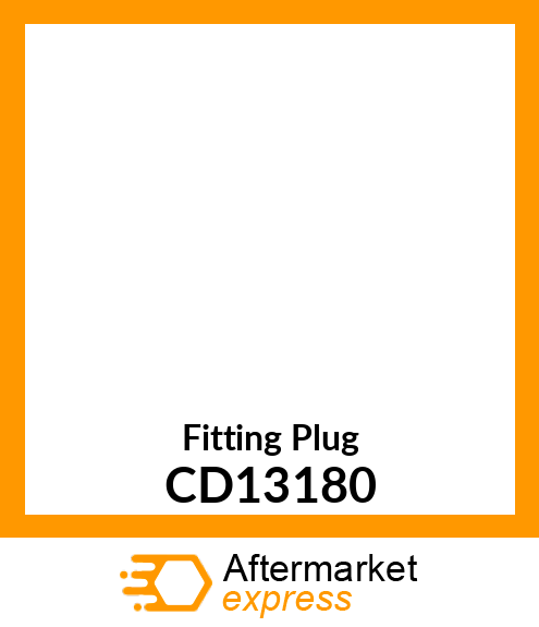 Fitting Plug CD13180