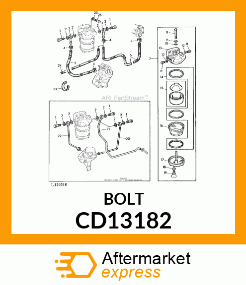 Hollow Screw CD13182